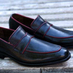 Night Owl Strap Loafer Black