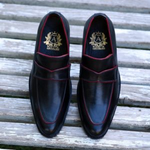 Night Owl Strap Loafer Black