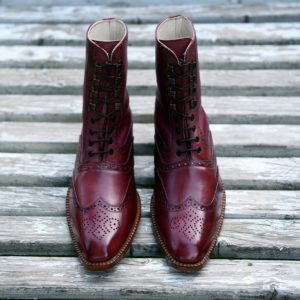 Full Brogue Wingtip Boots