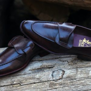 Dark Brown Butterfly Loafers