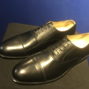 Black Captoe Oxford